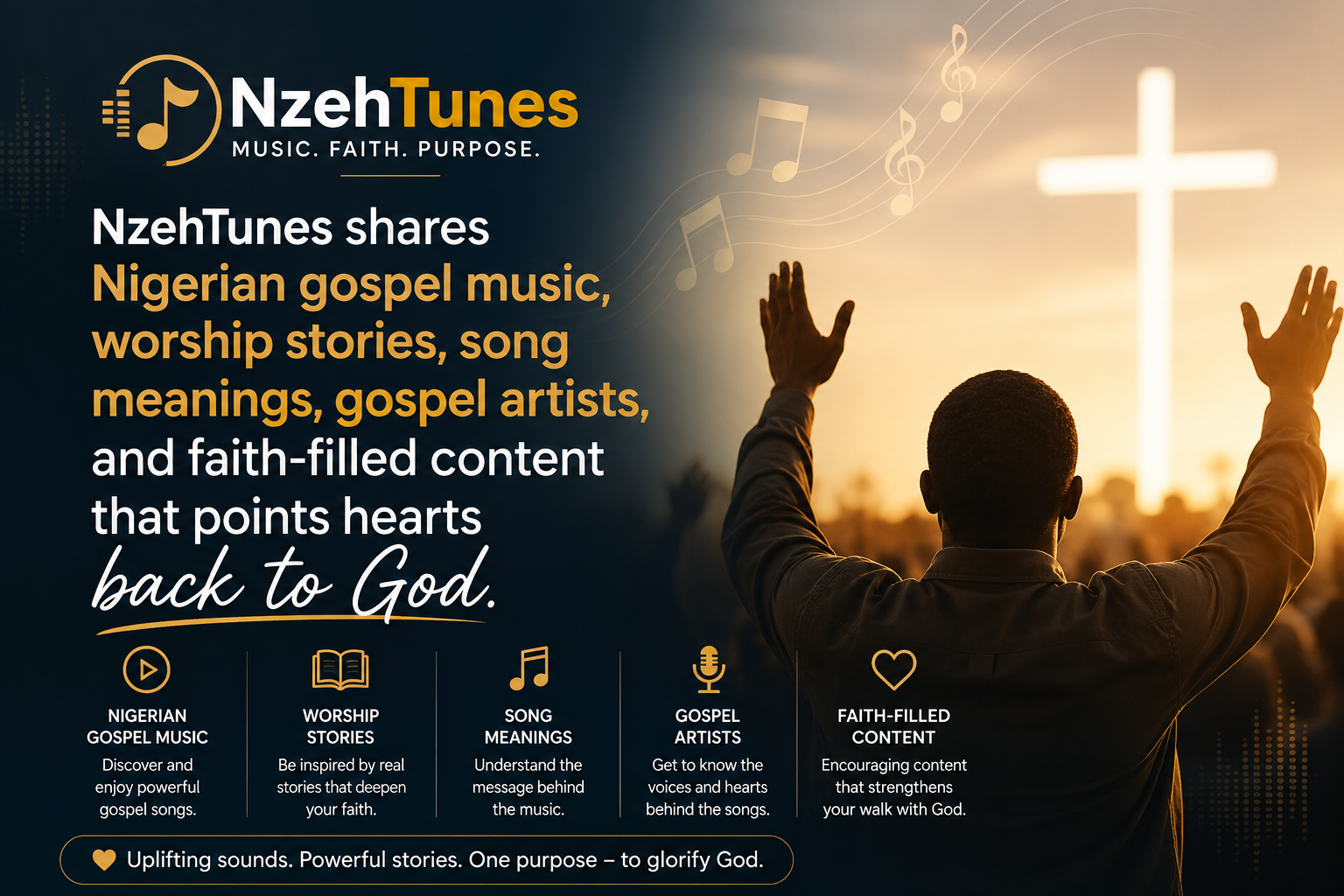 About NzehTunes Nigerian gospel music worship platform